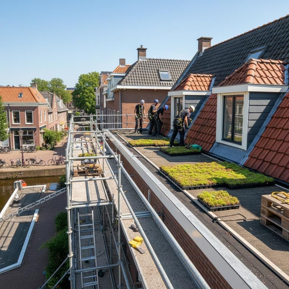 groendak zomer verkoeling