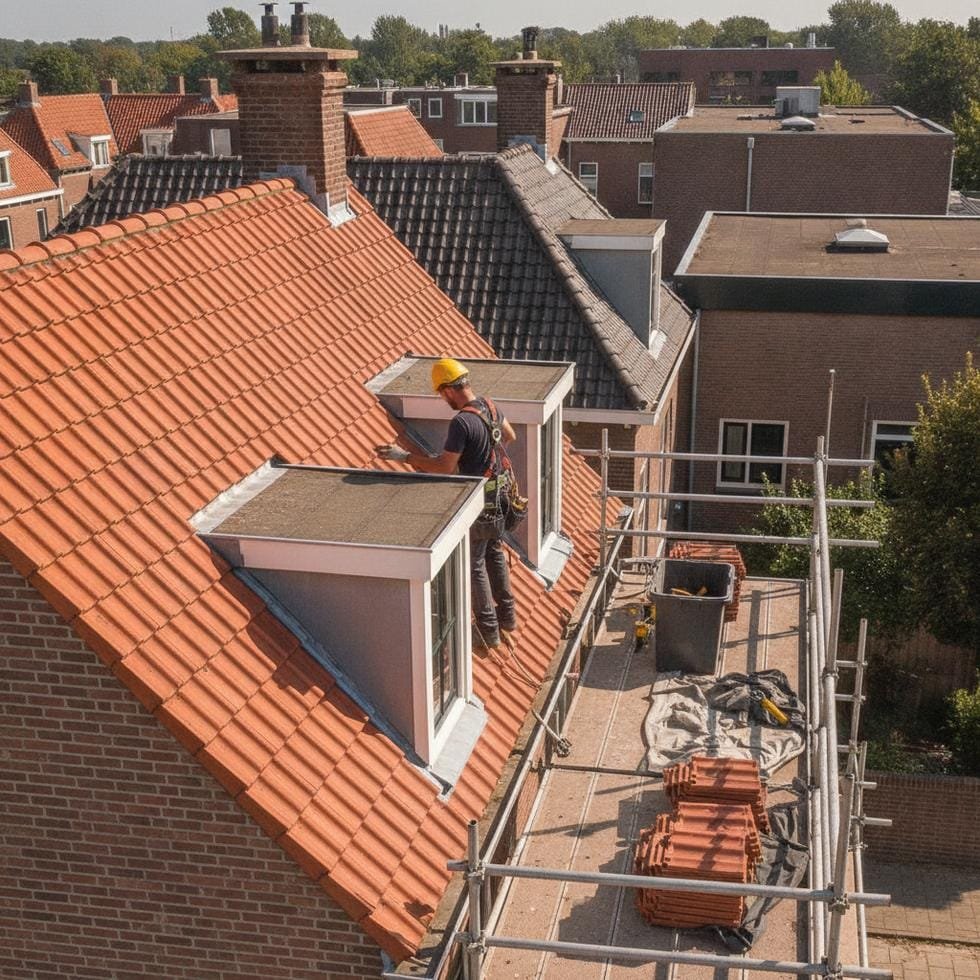 dakonderhoud zomer hitte
