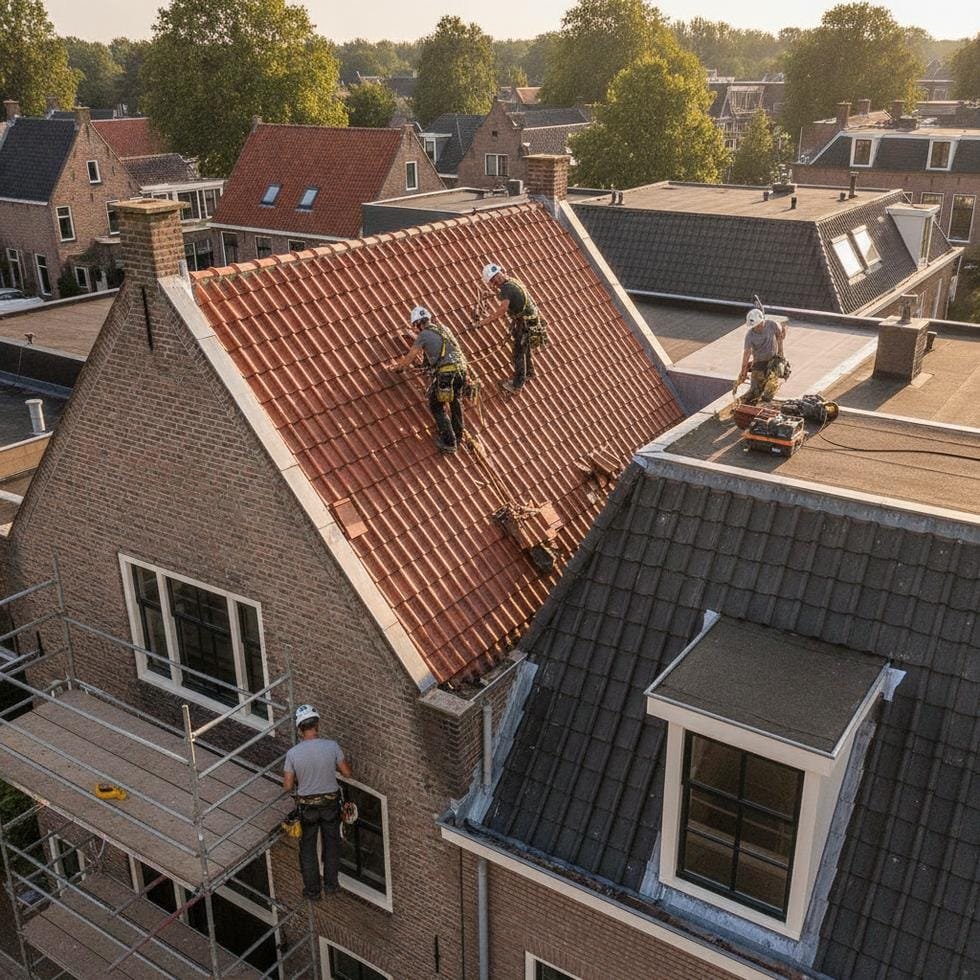 dakpannen hitte zomer