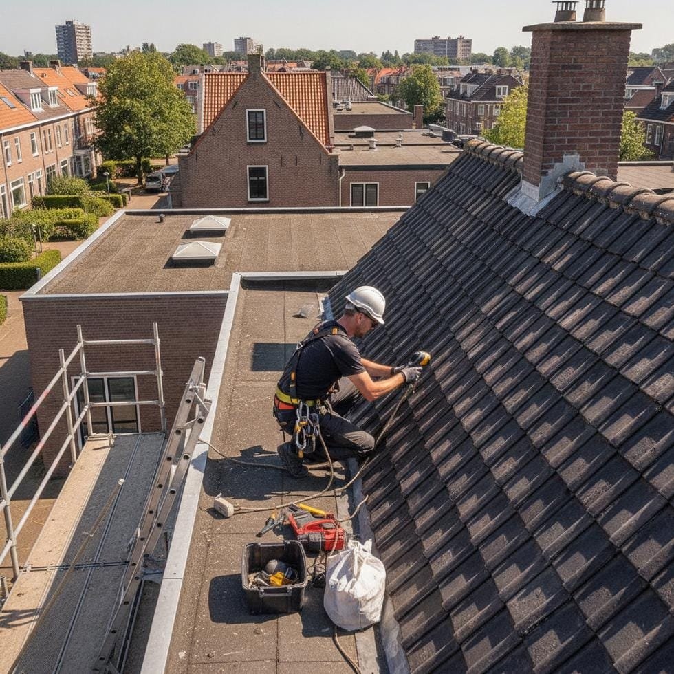 daken hitte zomer