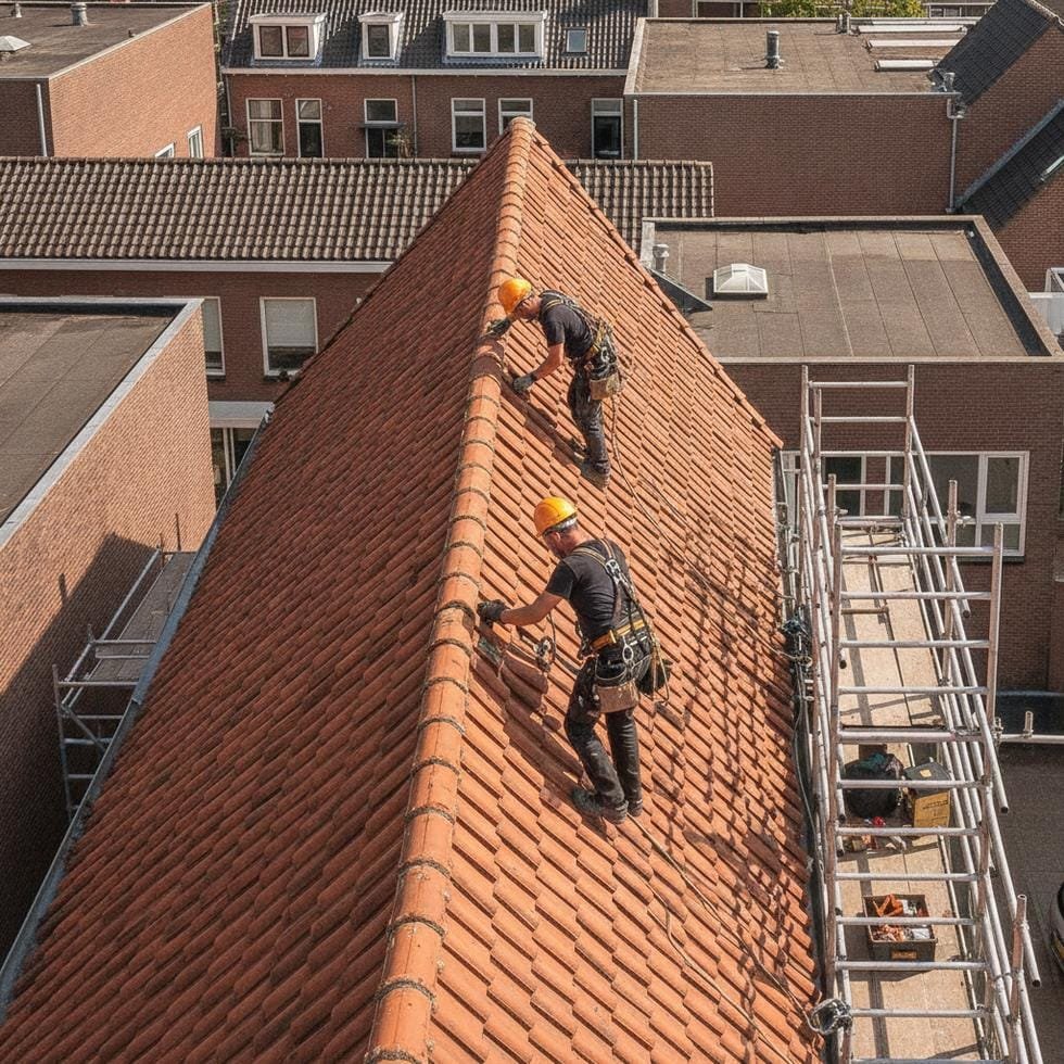 dakpannen hitte zomer