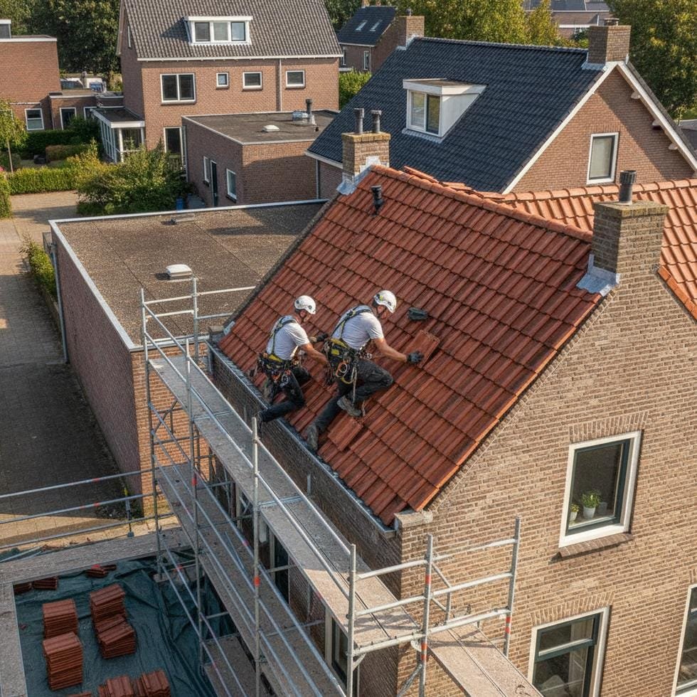 dakpannen hitte zomer